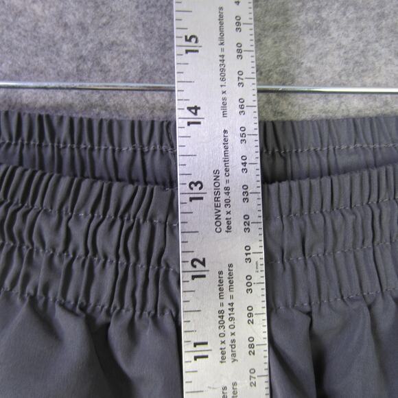 Russell Athletic Pants Mens Large Gray Black Track Warm Up Mesh Lined Polyester - Picture 7 of 10